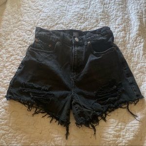 BDG RIPPED JEAN DENIM SHORTS